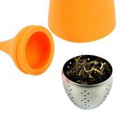 ETvalley Silicone Tea Infuser with Stainless Steel Strainer for Loose Leaf- for Cup, Mug or Teapot, Set of 4-Blue... N10