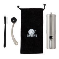 Sunbird Products Ceramic Burr Manual Coffee Grinder, Portable Coffee Mill, Stainless Steel - Aeropress Compatible... N6