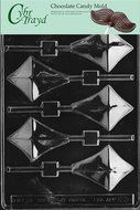 Cybrtrayd K003 Kite Lolly Kids Chocolate Candy Mold
