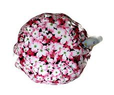 Teapot Cozy, tea warmer with Pink Dogwood Flowers for a 5-8 cup teapot #317 N3