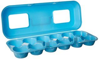 Bakelicious Cupcake Carton, Blue N2