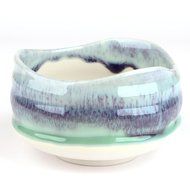 Goodwei Japanese Matcha Ceremonial Tea Bowl 15oz, 4.7 in. (no Whisk Holder, Miyuki) N10