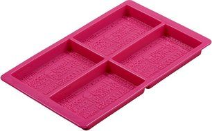 Wilton 2115-0230 Birthday Bark Silicone Candy Mold, Pink N2