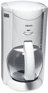 Krups 466-71 Crystal Aroma Plus Coffeemaker, White, DISCONTINUED N2