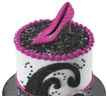 1 X 3 Plastic Fashion Stiletto High Heel Shoes Cake Cupcake Layon