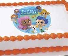 Cakesupplyshop Packaged BB87B - Extra Large Bubble Guppies Edible Image Cake Topper