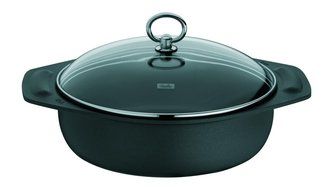 Fissler Country Round Roaster, Black, 4.2 Quarts