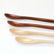 BanWood All Wood Skinny Specail Coffee Scoop 5pcs/lot for One Color (Burlywood) N5