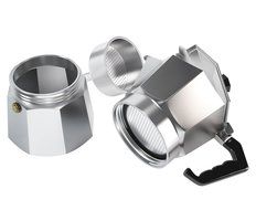 Classic 6 Cup Capacity Stovetop Italian Moka Espresso Maker. Best Polished Aluminium Pot for Camping or Outdoor... N5