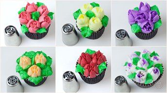 Melinda Russian Piping Tips Set Stainless Steel Nozzle Pastry Kit For Cupcake and Cake Decoration N3