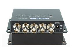 ShinybowUSA 1x4 -1:4-4 Way Composite BNC Video Distribution Amplifier Splitter N3