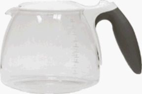 Braun KFK500W -2PK Coffeemaker 10 Cup Glass Carafe, White, 2-pack