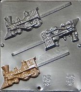 Train Lollipop Chocolate Candy Mold