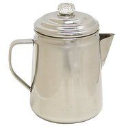 Coleman 12-Cup Stainless Steel Coffee Percolator Athletics, Exercise, Workout, Sport, Fitness