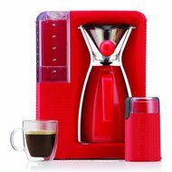 BODUM 11001-01US Bistro B. Over Automatic Pour-Over Electric Coffeemaker, 1.2-Liter N3