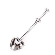 Heart Shape Push Style Tea Infuser Strainer N4