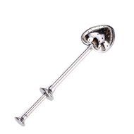 Heart Shape Push Style Tea Infuser Strainer N6