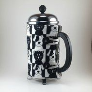 French Press Cozy Cafetiere Cosy Cat Dog Lover Coffee Accessory Insulated Cover 8 cup N3