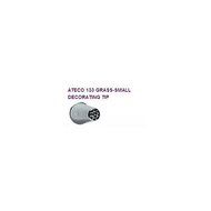 Ateco Small Grass Decorating Tip #133