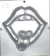 Mouth Large Chocolate Candy Mold 556