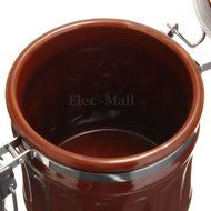 Vintage Ceramic Manual Coffee Beans Mill Nut Spice Hand Grinder Stainless Steel N5