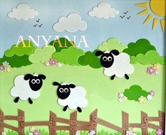 Anyana 5pcs Fluffy cloud Sugarcraft Cake Cupcake Decorating Fondant Icing Cutters Tools N2