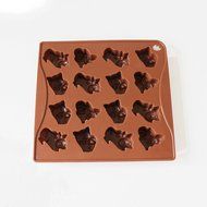 X-Haibei Cute Cat Kittens Chocolate Candy Soap Jello Silicone Mold Baby Shower Favor N2