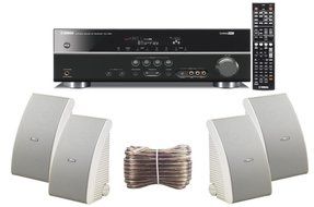 Yamaha 3D-Ready 5.1-Channel 500 Watts Digital Home Theater Audio/Video Receiver With a USB Digital Input and Connecting... N10