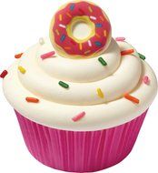 Wilton 710-6009 12 Count Donut Icing Decorations, Assorted N2