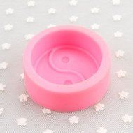 Sher Tai Chi Shaped Soap Molds Mooncake Mould Fondant Cake Chocolate Silicone Mold, Decoration Tools Bakeware N5