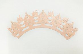 HUAL Cupcake Wrappers 50 Filigree Artistic Bake Cake Paper Cups Christmas tree Lace Laser Cut Liner Baking Cup... N6