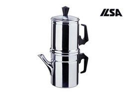 Ilsa: Coffee and Barley Maker &quot;Napoletana&quot; 1-2 Cups ( 150 Ml ) [ Italian Import ]