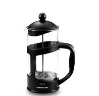 Ovente FPT12B 12oz French Press Coffee Maker, Great for Brewing Coffee and Tea, 3 cup, Black N9