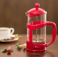 Ovente FPT12B 12oz French Press Coffee Maker, Great for Brewing Coffee and Tea, 3 cup, Black N11