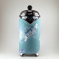 Inspired Message, French Press Cozy Cover, 8 cup N3