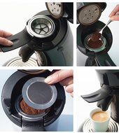 Coffeeduck Refillable Coffee Filter for the Senseo Latte HD7850