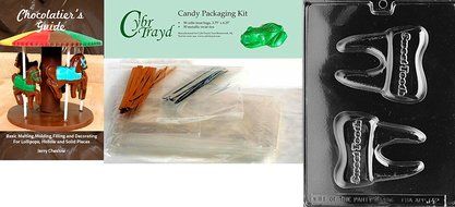Cybrtrayd J042 Sweet Tooth Chocolate Candy Mold with Exclusive Cybrtrayd Copyrighted Chocolate Molding Instructions N2