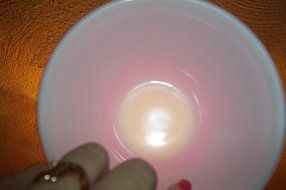 RARE Vintage Pyrex RED Small 1 1/2 Pint Mixing Nest Batter Bowl #401 USA N5