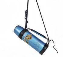 Haers - 34OZ Double-Walled Stainless Steel, Vacuum Insulated Portable Water Carafe with Collapsible Handle