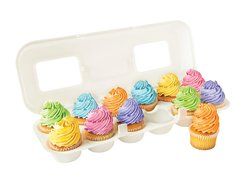 Bakelicious Cupcake Carton, Blue N4
