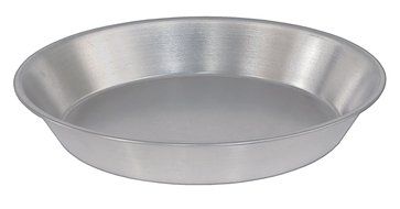 Crestware PP10 Aluminum Pie Pan, 10", Silver