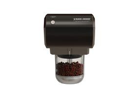 Black &amp; Decker CG800 Spacemaker Traditional Mini Food Processor and Coffee Grinder, White N2