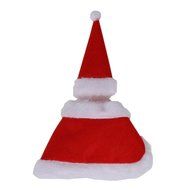 Bottle Sets Clothes,Morecome Santa Christmas Red Wine Cover with Christmas Hat N2