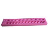 FLY Rope Shape Silicone Fondant Cake Mold Cake Decorating Mould For Cooking,Pink N2
