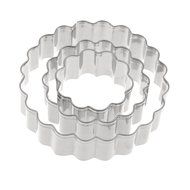 Anyana 3Pcs Carnation Fondant Mold Cake Flower Decor Sugarcraft Cookie Cutters Baking Mould Party Wedding Dessert N5