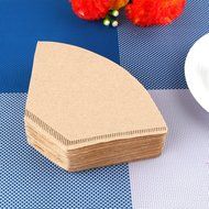 Unbleached Coffee Filter Papers Cones Cups Brewer Espresso Strainer, Pack of 100 N3