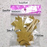 DOOXOO Twinkle Twinkle Little Star Cupcake Toppers Twinkle Star Birthday Star Cupcake Toppers Star Baby Shower... N2