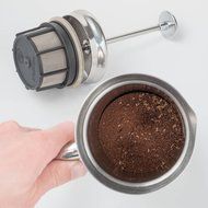 Espro Press Stainless Steel Coffee Press (3-4 cups, 18 oz) Bundle with Wooden Spoon, Double Wall, Vacuum Insulated... N7