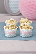 Ginger Ray Chevron Divine Treat/Ice Cream Party Tub Bowls, Mixed N2
