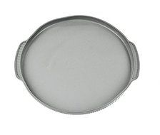 Astra shop 12-Inch Silicone Pizza Pan Pie Pan Nonstick Bakeware with Easy Grips, Gray N2